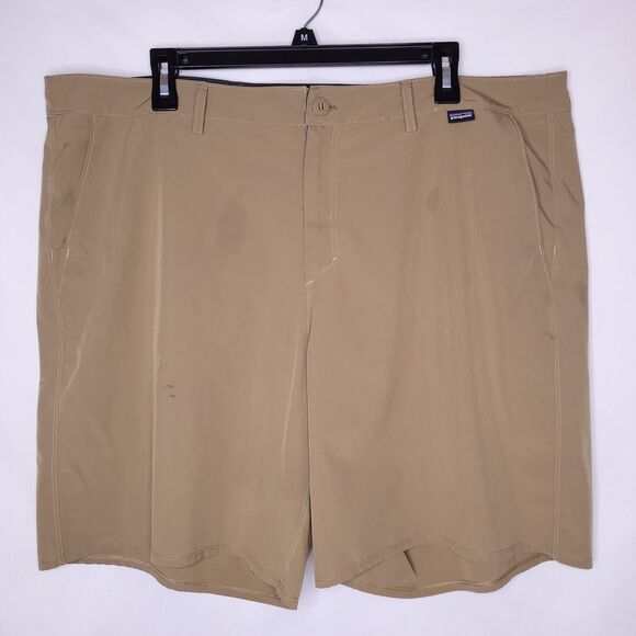 Patagonia Board Shorts 40 Tan Hydro Series - Picture 1 of 10